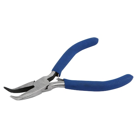 Performance Tool Performance Tool Mechanics Products 4-1/2 in. Carbon Steel Mini Bent Nose Pliers 20200